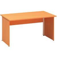 Kancelářské stoly Alfa 100, 140 x 80 x 73,5 cm, rovné provedení