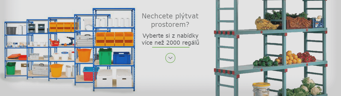Nabídka regálů