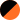 Černá/oranžová