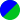 Modrá/zelená