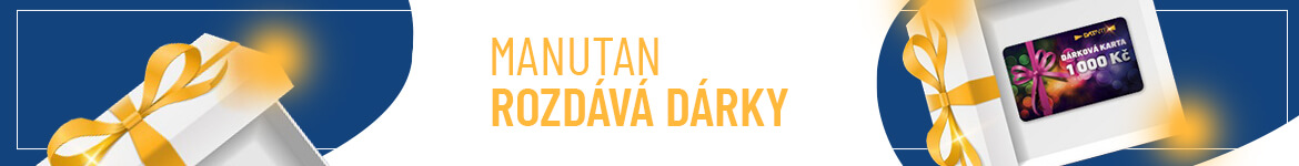 Vyberte si dárky za nákupy u Manutanu