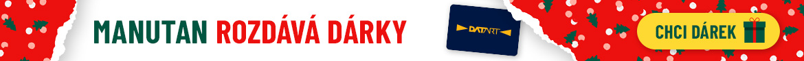 Manutan rozdává dárky