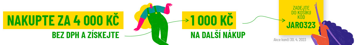Za nákup u nás voucher za 1000 Kč na další objednávku