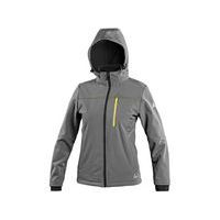 Bunda CXS STRETCH, dámská, softshell, šedá