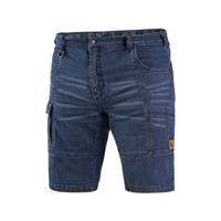 Kraťasy jeans CXS MURET, pánské, modro-černé