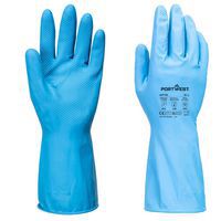 Lehká latexová rukavice FD Chemical B (Pk12), modrá