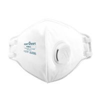 Plochý skládací respirátor Dolomit s ventilem FFP3 (Pk20)