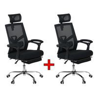 Kancelářská židle Lizzy 1+1, černá