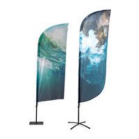 Vlajka Alu křídlo, celková výška