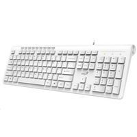 Multimediální klávesnice Genius SlimStar 230, CZ/SK, bílá