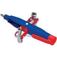 Klíč Knipex pro rozvaděče se standardním uzávěrem 145 mm, pero s klipem