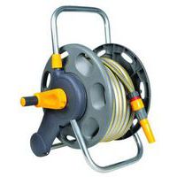 Přenosný nebo nástěnný naviják na zavlažovací hadici 2 v 1 - Hozelock, s hadicí 12,5 mm x 25 m