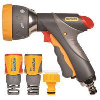 Rozstřikovač plastový, pistolový, 7 typů trysek - Hozelock Multi Spray Pro
