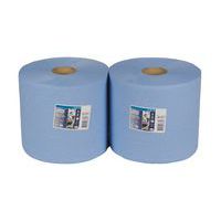 Průmyslové papírové utěrky Tork Advanced 430 Blue 2vrstvé, 500 útržků, 2 ks