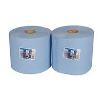 Průmyslové papírové utěrky Tork Advanced 420 Blue 2vrstvé, 750 útržků, 2 ks