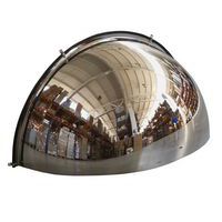 Průmyslová parabolická zrcadla Manutan, čtvrtkoule