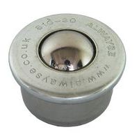 Kuličková kladka s přírubou pro nasouvání, průměr 30 mm