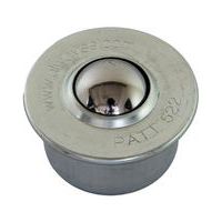 Kuličková kladka s přírubou pro nasouvání, průměr 22 mm