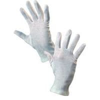 Bavlněné rukavice CXS, bílé