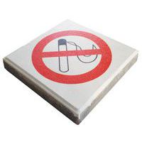 Značka Zákaz kouření pro popelník DropPit_Vepabins