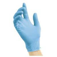 Jednorázové nitrilové rukavice Manutan Expert Chef, modré
