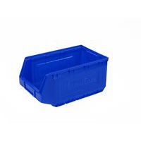 Plastový box Manutan 16,5 x 20,7 x 34,5 cm, modrý