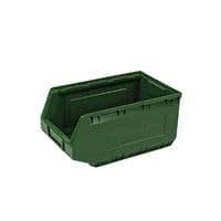 Plastový box Manutan 16,5 x 20,7 x 34,5 cm, zelený