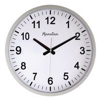 Analogové hodiny Q5 Manutan, autonomní quartz, průměr 40 cm