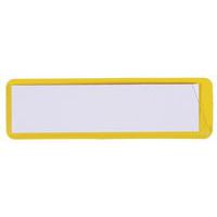 Informační štítky na regály Manutan Expert, lepicí, 100 x 30 mm, 100 ks