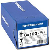 Vruty do dřeva se zapuštěnou hlavou Speedpoint TX ø 8 mm