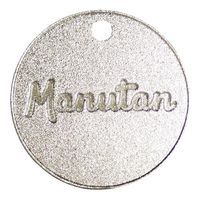 Hliníkové žetony Manutan, číslované 001 - 300