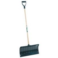 Plastové hrablo s dřevěnou násadou, šířka 53 cm