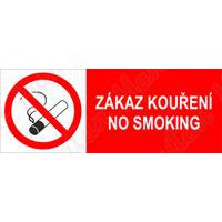 Zákazová tabulka - Zákaz kouření, No smoking
