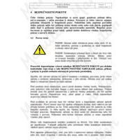 Informační tabulka - Bruska dvoukotoučová