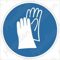 Příkazová tabulka - Používej ochranné rukavice