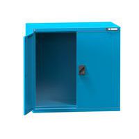 Kovová dílenská skříň, 100 x 104,4 x 62,5 cm, modrá