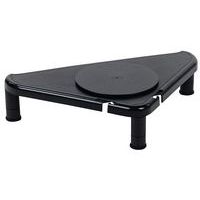 Rohový podstavec pod monitor, nosnost 36 kg - Manutan Expert