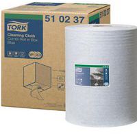 Netkaná textílie Tork Premium 510 malá role modrá