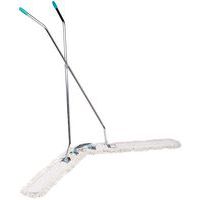 Dvojitý bavlněný plochý mop Manutan Boom, 100 cm
