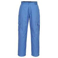 Antistatické ESD kalhoty, modrá