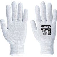 Antistatické rukavice, šedá