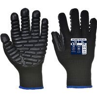 Antivibrační rukavice, černá