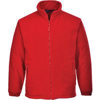 Fleece Aran, červená