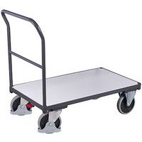 Plošinové vozíky ESD s madlem, do 400 - 500 kg
