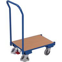 Plošinové vozíky Euro s madlem, do 250 kg, 74 x 41,5 x 100 cm