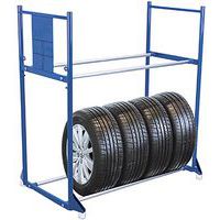 Stojany na pneu, 2 patra, do 300 kg, 120,5 x 75 x 132,5 cm