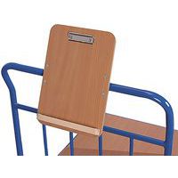 Psací podložky s klipem k vozíkům, A4