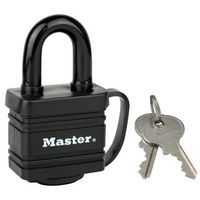 Visací zámek Master Lock odolný povětrnostním vlivům, průměr třemene 9 mm, výška 16 mm