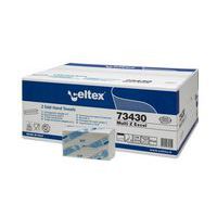 Papírové ručníky skládané Celtex Multi Z Excel Interfold 3vrstvy, 2340ks