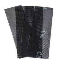 TOPTRADE mřížka brusná, sada 10 ks, 93 x 280 mm